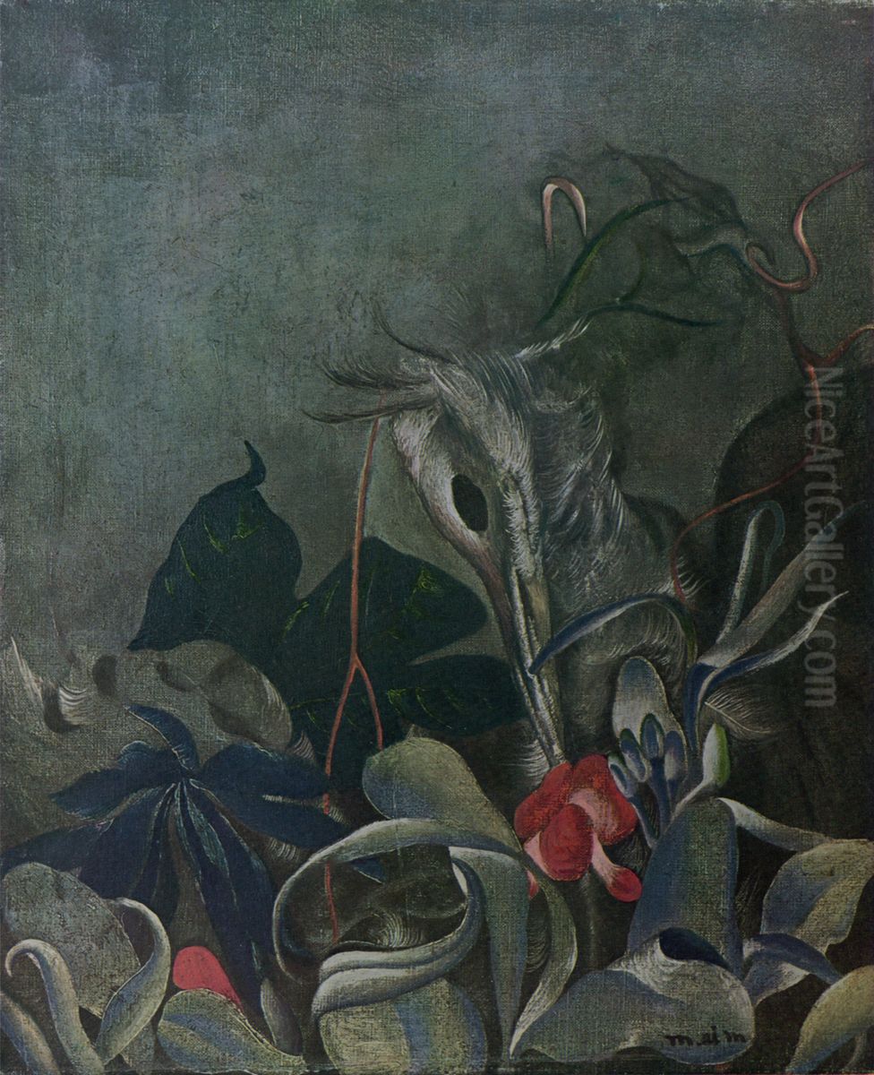 Bird Oil Painting by Aimitsu