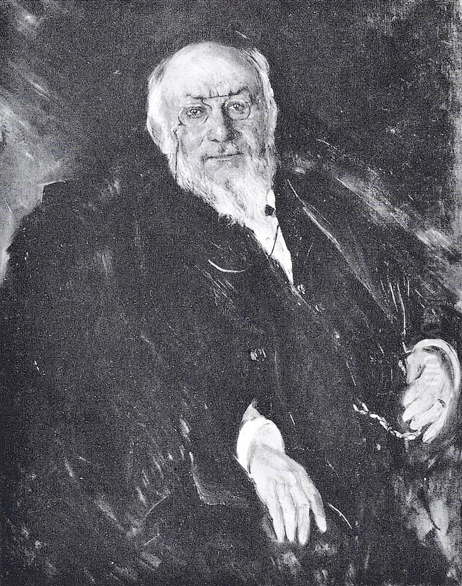 Portrat Emil Cohn Oil Painting by Lovis (Franz Heinrich Louis) Corinth