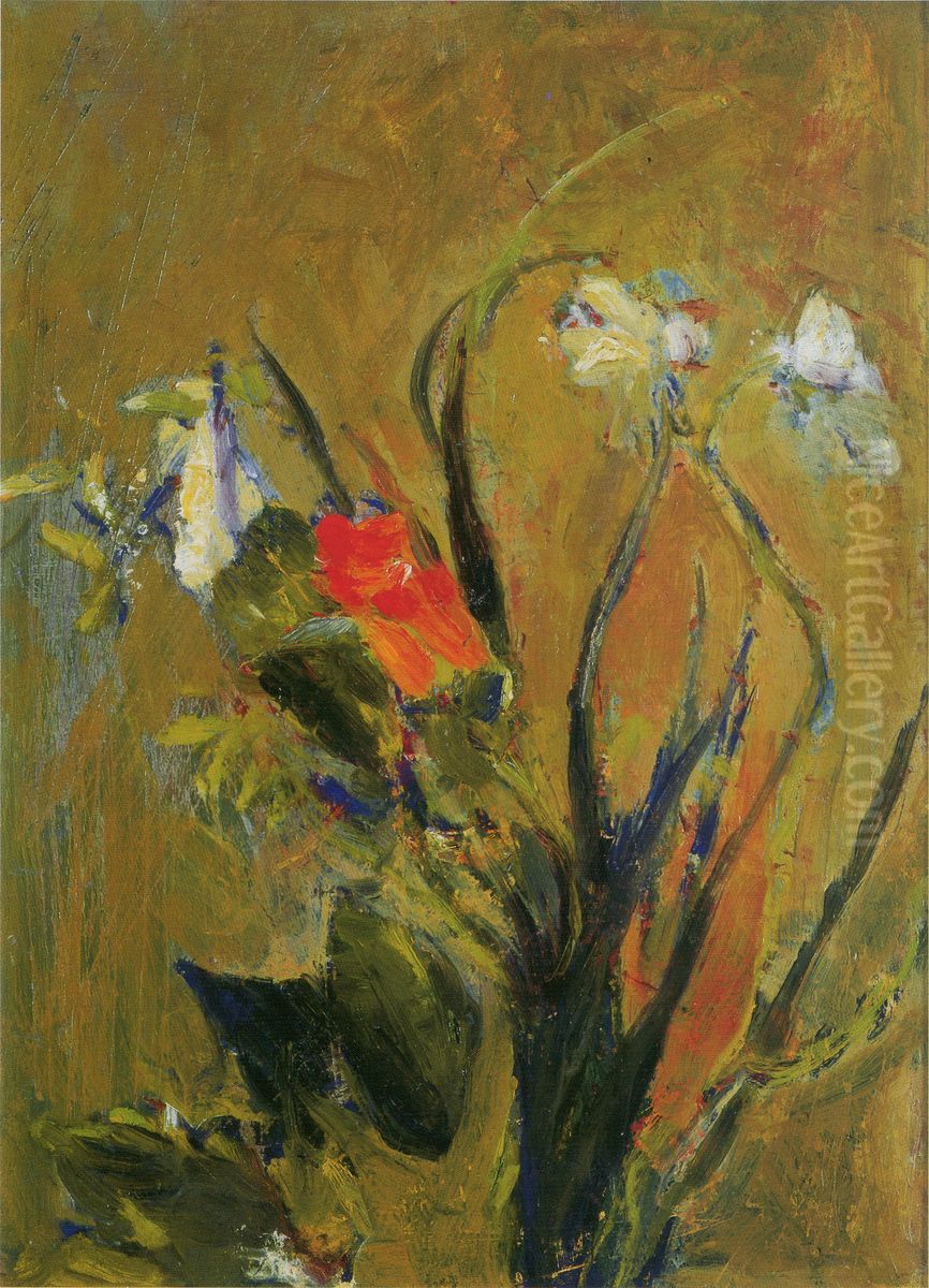 Flowers Oil Painting by Aimitsu