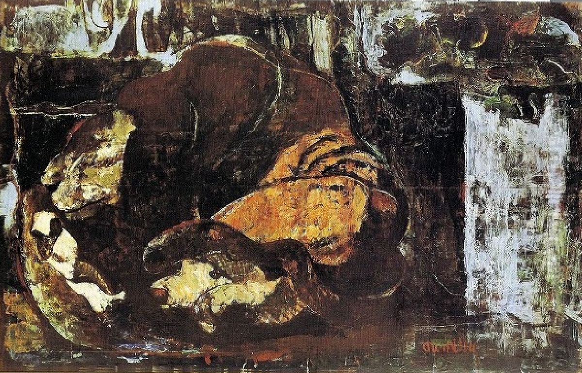 Lion Oil Painting by Aimitsu