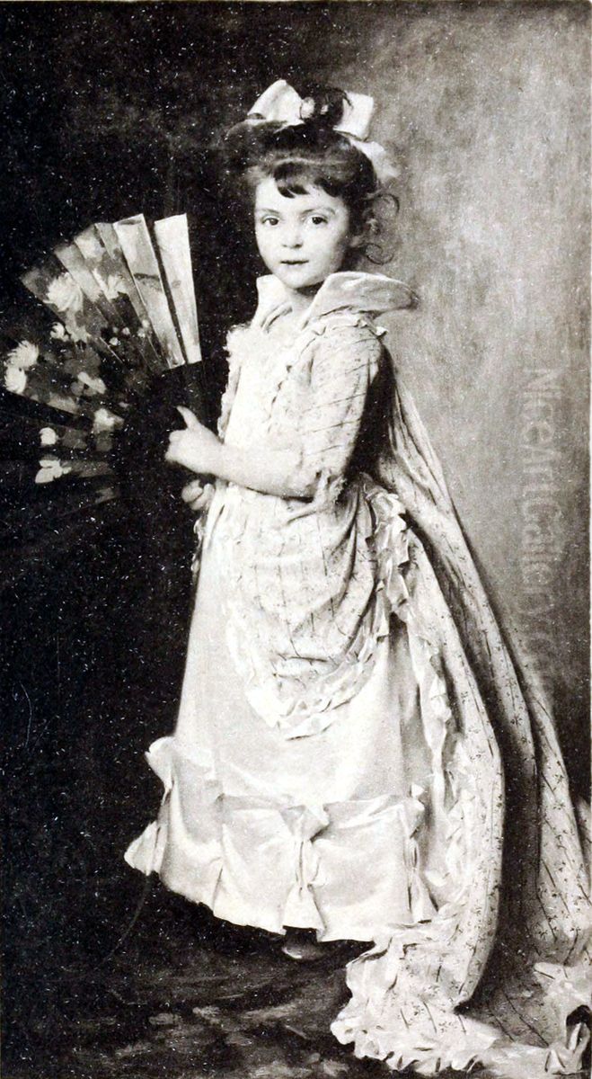 La petite marquise Oil Painting by Albert Aublet