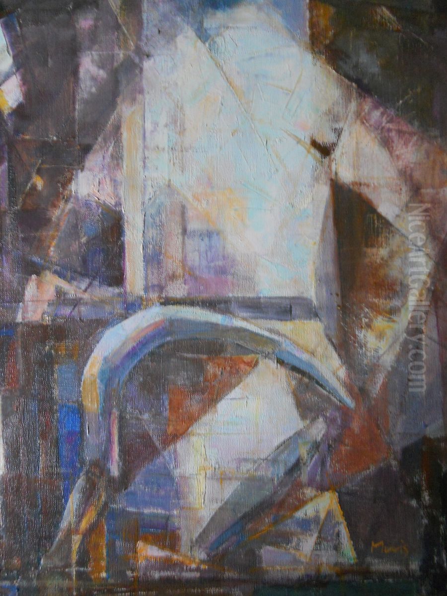 Abstraction 01 Oil Painting by Albert Muis