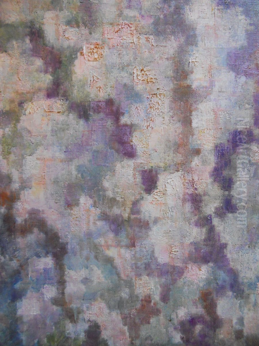 abstraction all over painting Oil Painting by Albert Muis