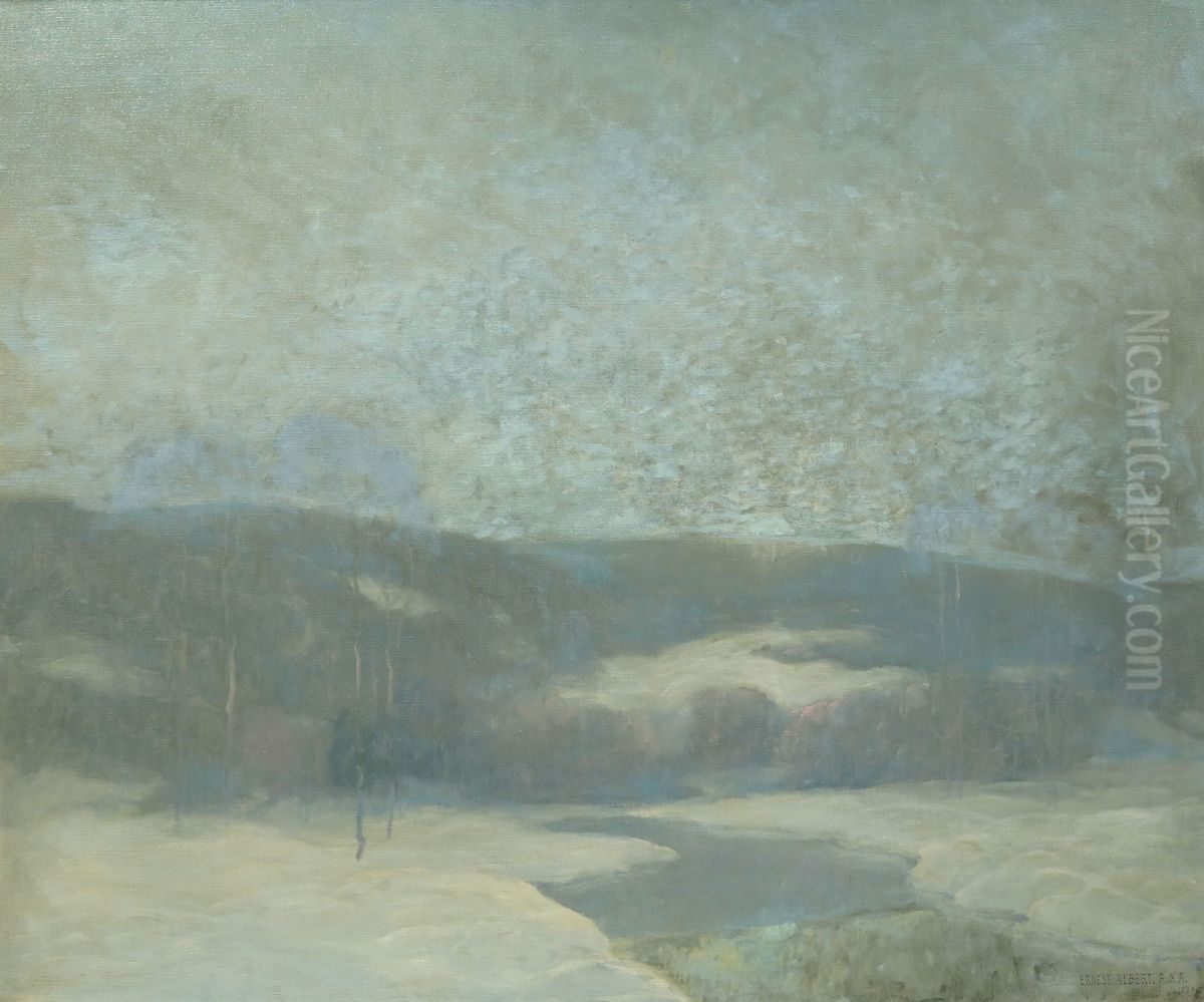 Between Day and Night Oil Painting by Ernest Albert