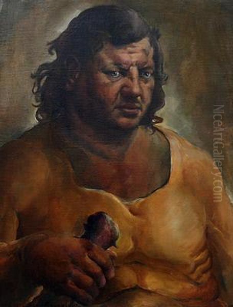 I Am He of Whom He Spoke (Samson) Oil Painting by Ivan Albright