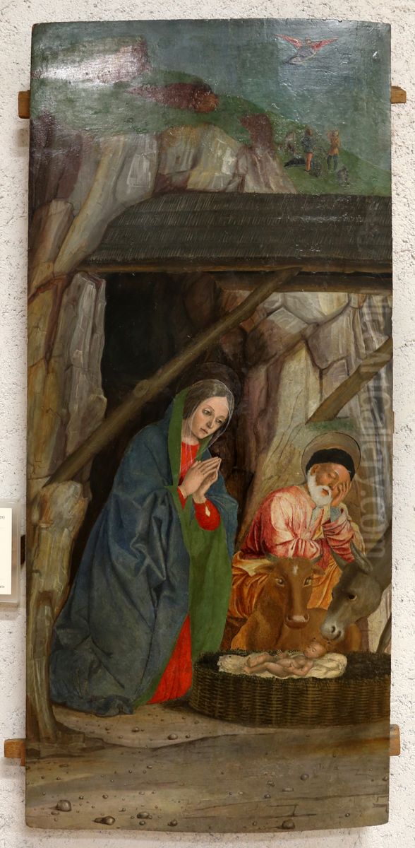 Nativita Oil Painting by Francesco Morone