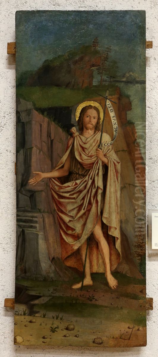 San Giovanni Battista Oil Painting by Francesco Morone
