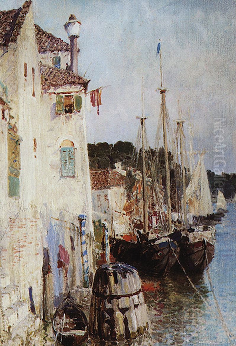 Venecia Oil Painting by Vasily Polenov