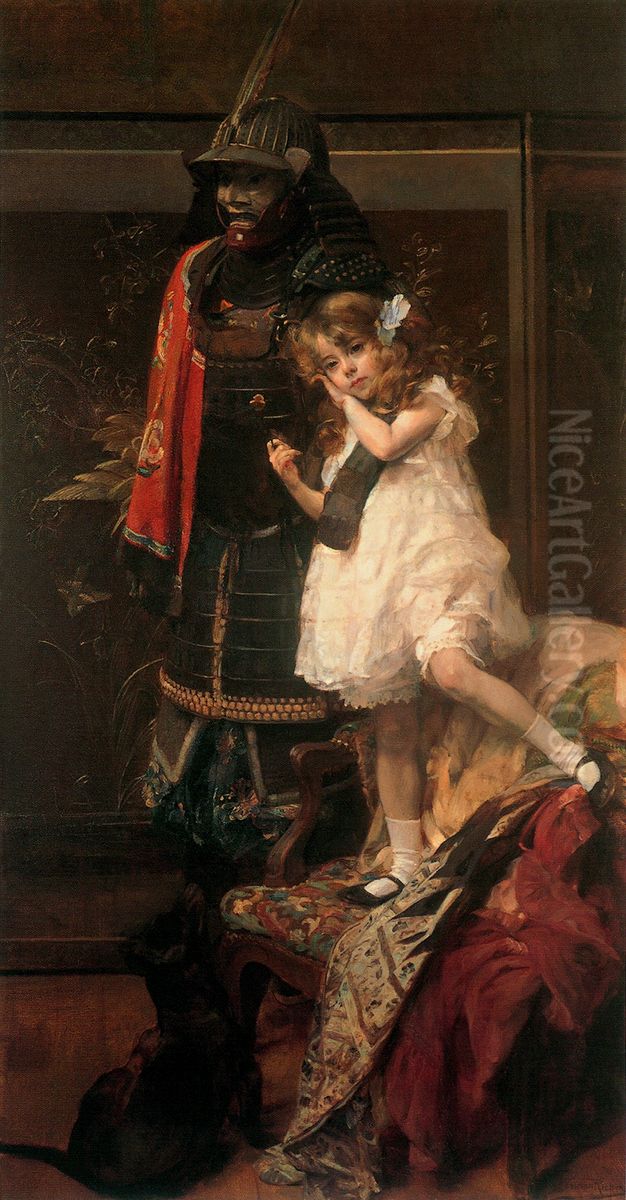 Guerre et Paix Oil Painting by Herman Richir