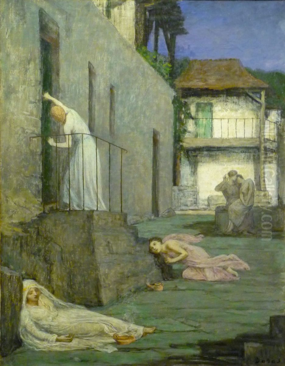 Les vierges folles Oil Painting by Henry Daras