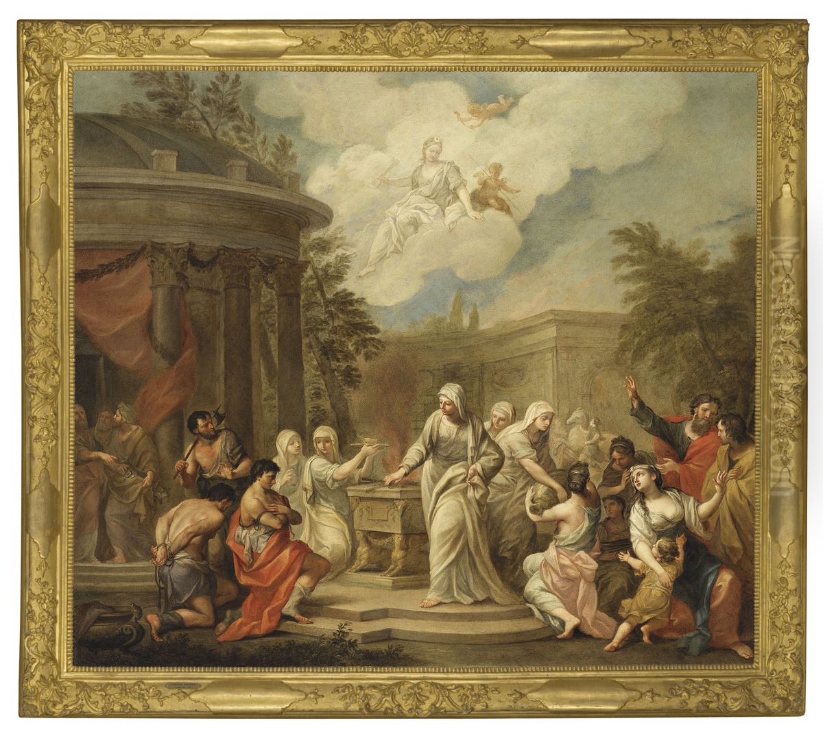 Iphigenia in Tauris Oil Painting by Alessandro Marchesini