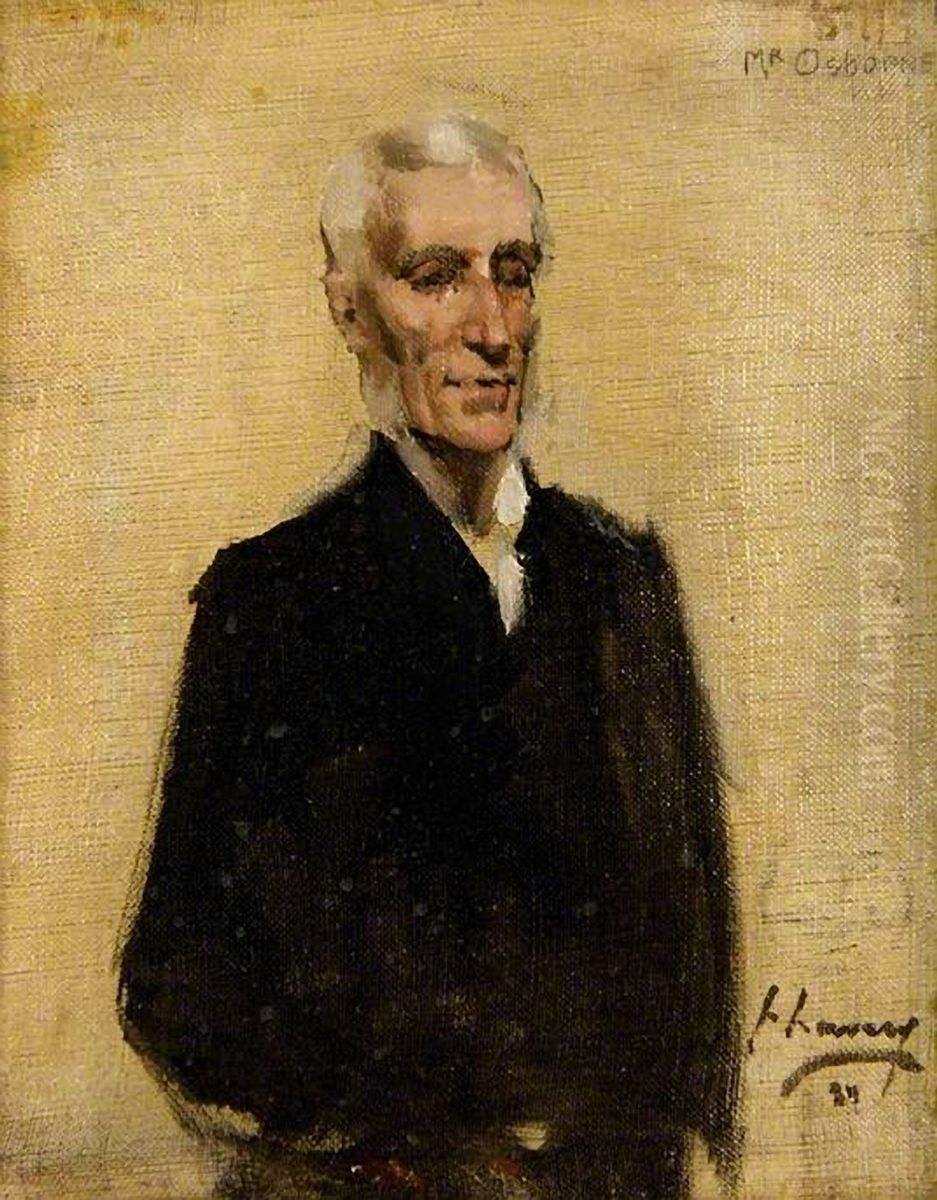 Alexander Osborne (sketch) Oil Painting by John Lavery