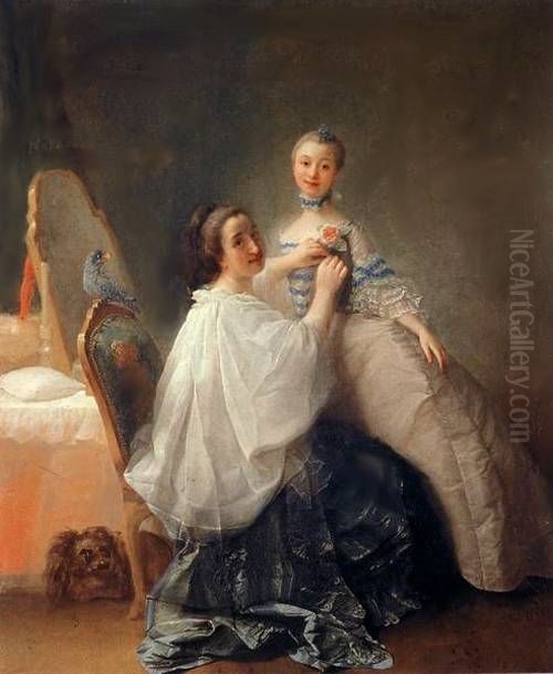 Before the First Date Oil Painting by Alexander Roslin