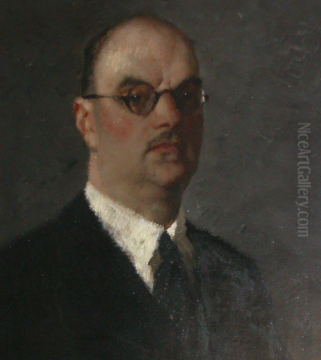 Ritratto di Michele Biancale Oil Painting by Alessio Issupoff