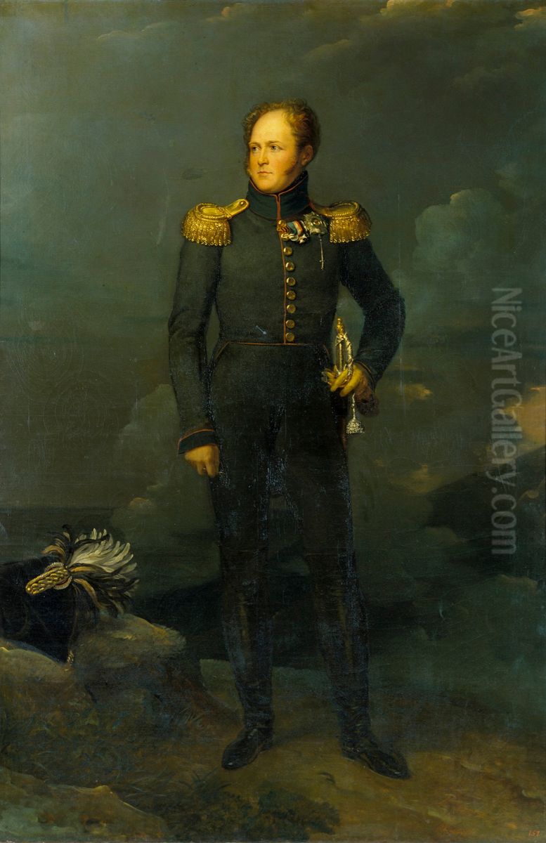 Alexander I Oil Painting by Francois Gerard