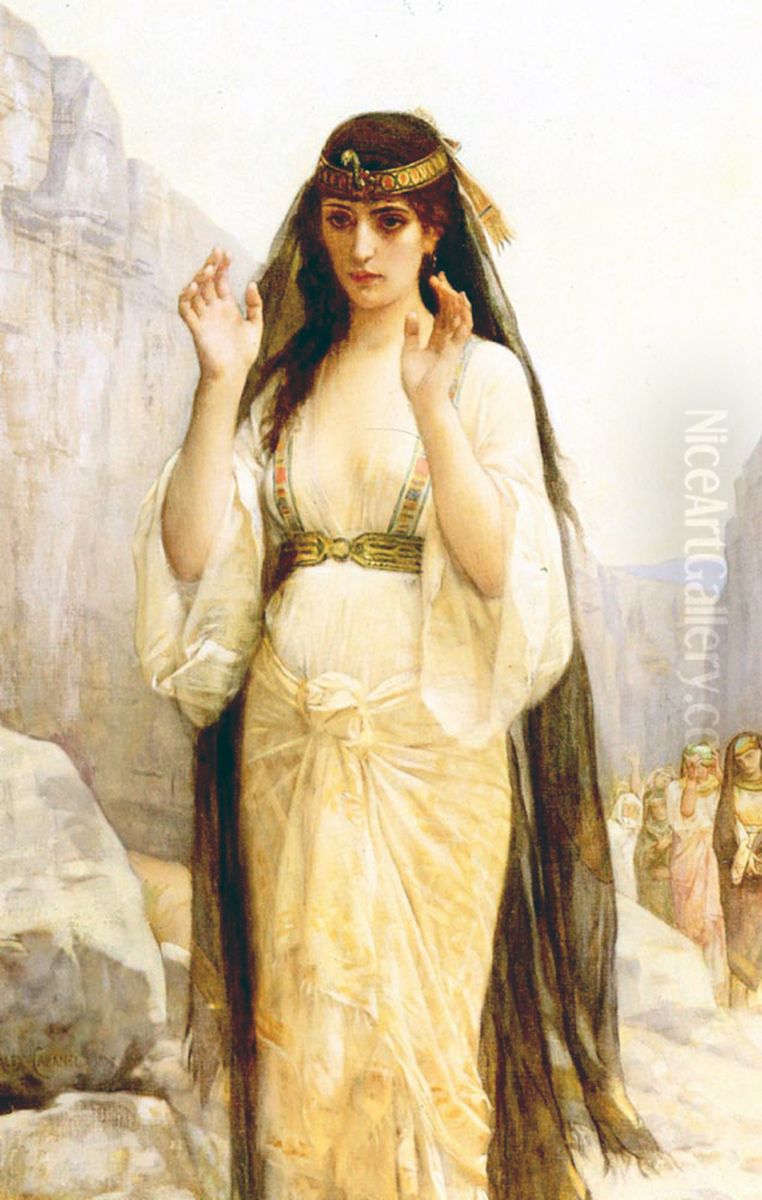 The Daughter ofJephthah Oil Painting by Alexandre Cabanel