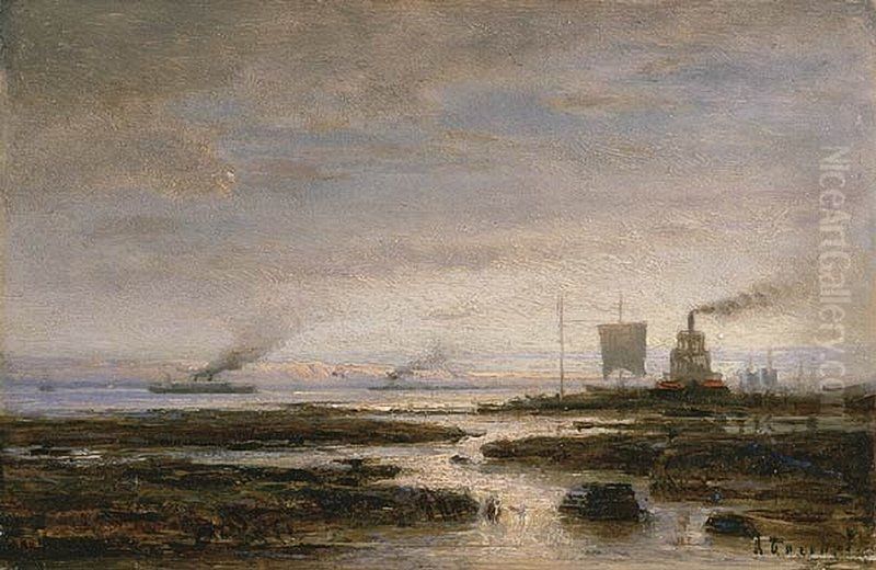 The Danube Oil Painting by Alexey Bogolyubov