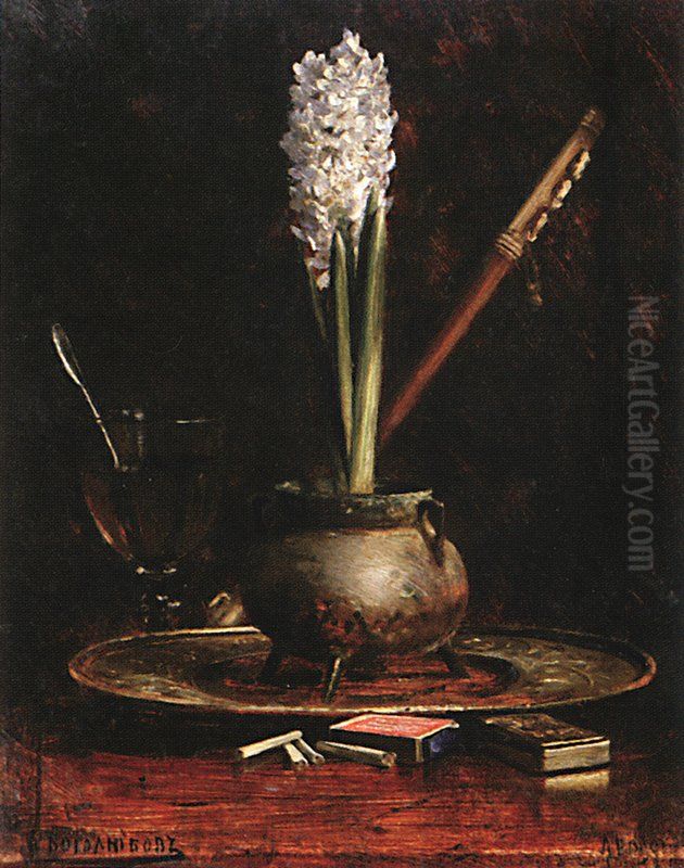 Still Life Oil Painting by Alexey Bogolyubov