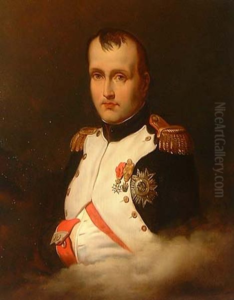 Napoleon I of France Oil Painting by Alexandre Markelbach
