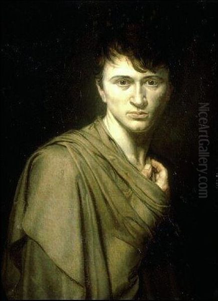 Self Portrait Oil Painting by Abel De Pujol