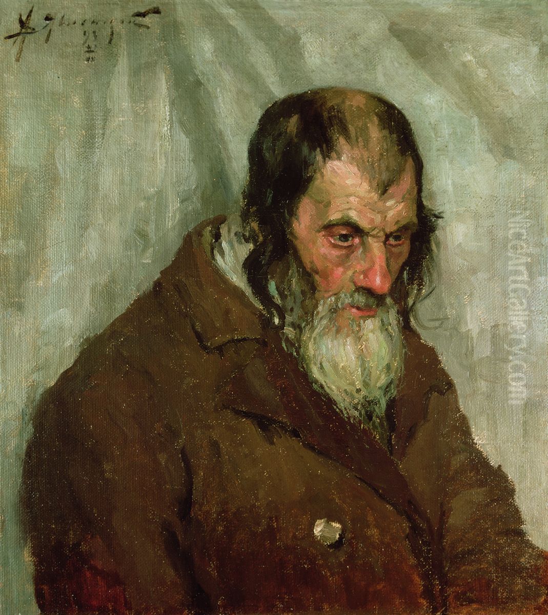 The old Jew Oil Painting by Alexei Jawlensky