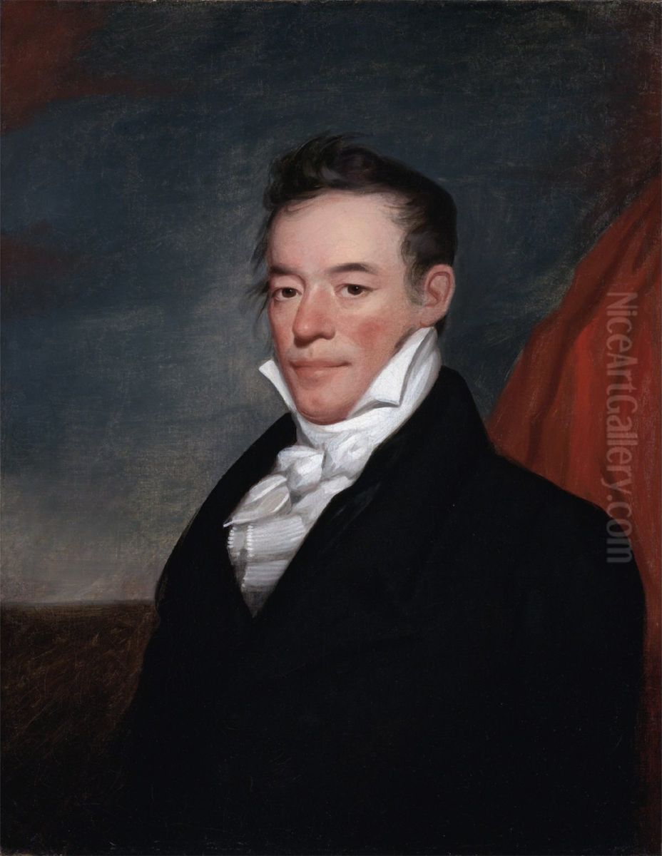 Alexander Calder (1771-1849) Oil Painting by Samuel Finley Breese Morse