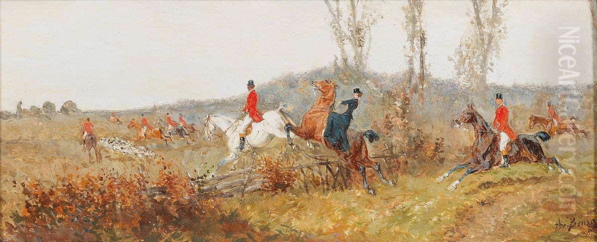 On the Scent Oil Painting by Alexander von Bensa