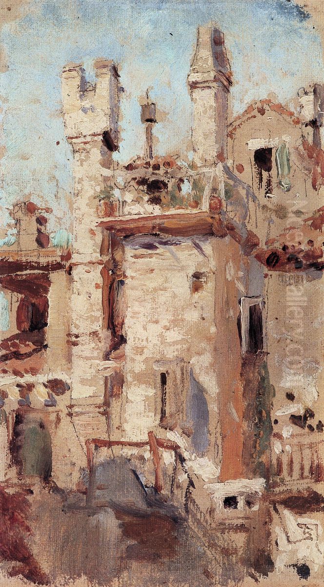 Venecia. Truby Oil Painting by Vasily Polenov
