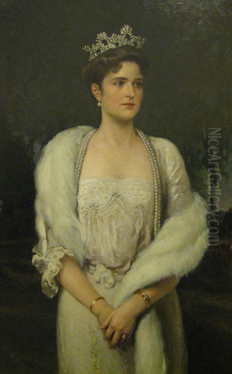 Alexandra Fedorovna Oil Painting by unknown