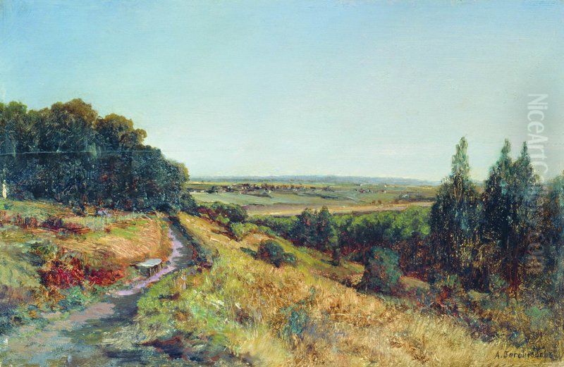 Ablyazovo Estate Oil Painting by Alexey Bogolyubov