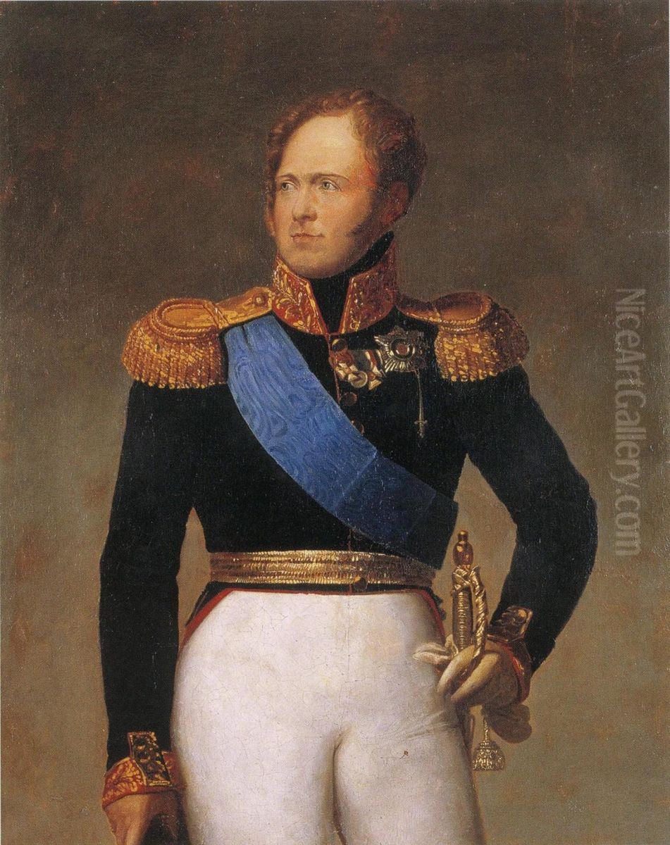 Alexander I of Russia Oil Painting by unknown