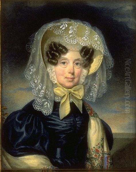 Princess Alexandra von Dietrichstein, born Countess Shuvalova Oil Painting by Unidentified painter