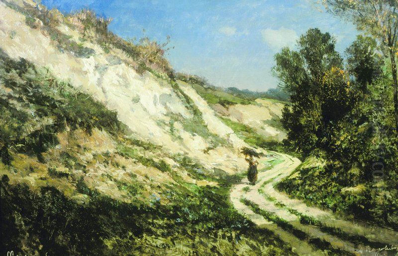 Auvers Oil Painting by Alexey Bogolyubov