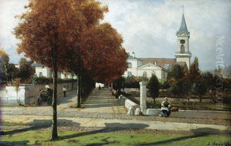 Durkheim (2) Oil Painting by Alexey Bogolyubov