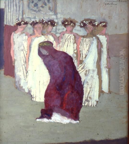 Jeanne Raunay dans Iphigenie Oil Painting by Jean-Edouard Vuillard
