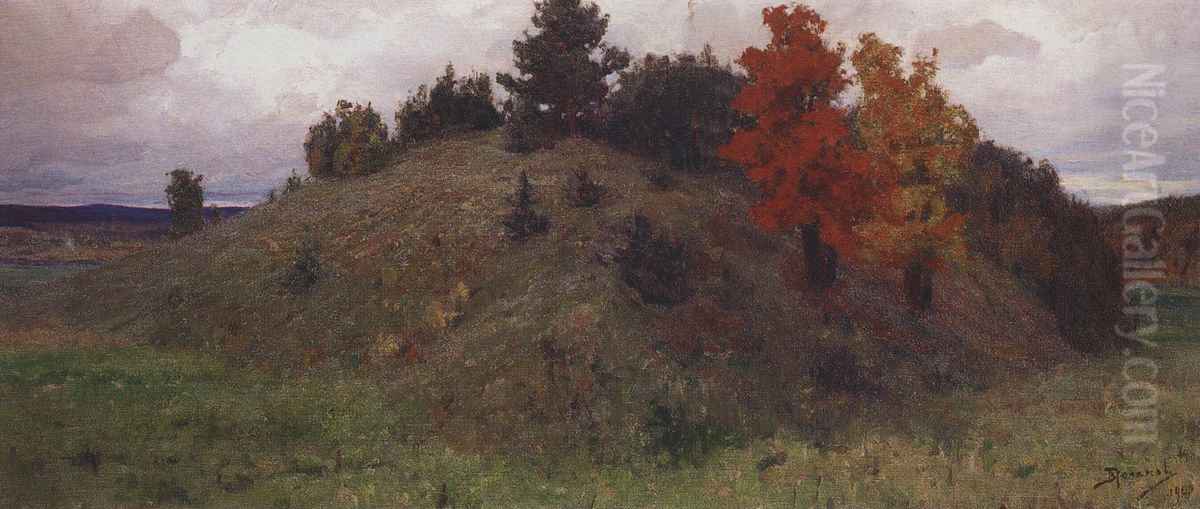 Kurgan Oil Painting by Vasily Polenov