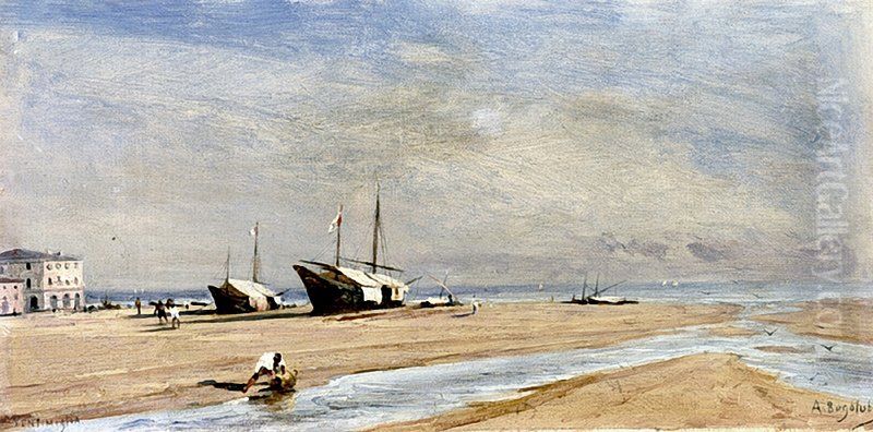 Ventimiglia (2) Oil Painting by Alexey Bogolyubov