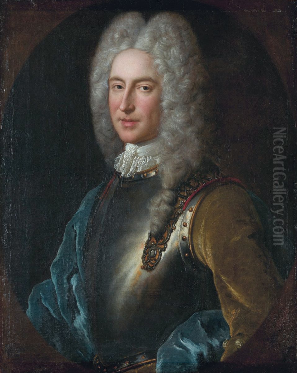 Alexander, 4th Lord Forbes of Pitsligo (d. 1762) Oil Painting by Alexis-Simon Belle