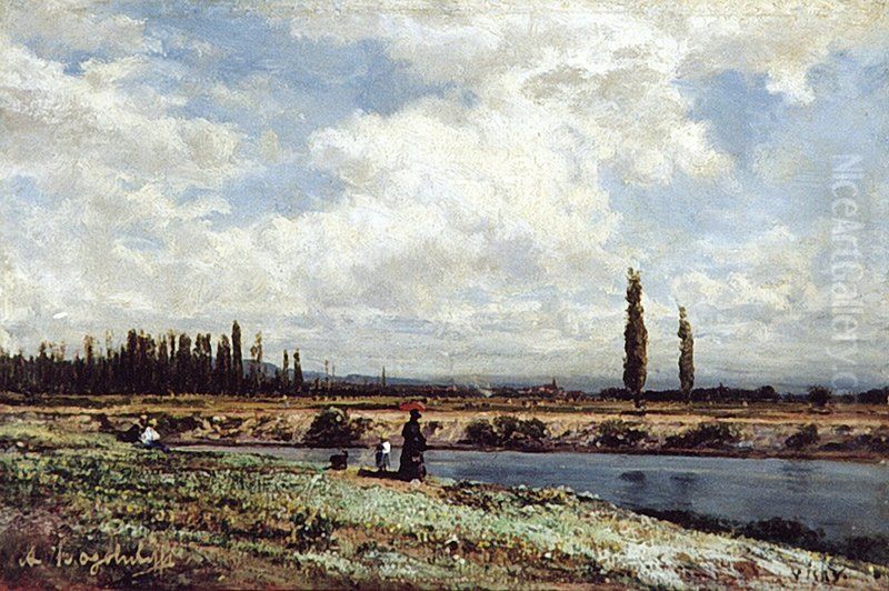 Vichy, Midday Oil Painting by Alexey Bogolyubov