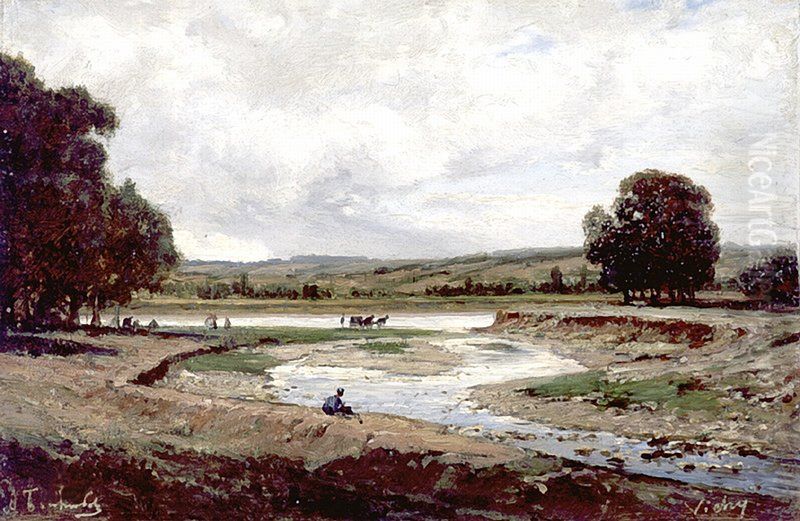 Vichy Oil Painting by Alexey Bogolyubov