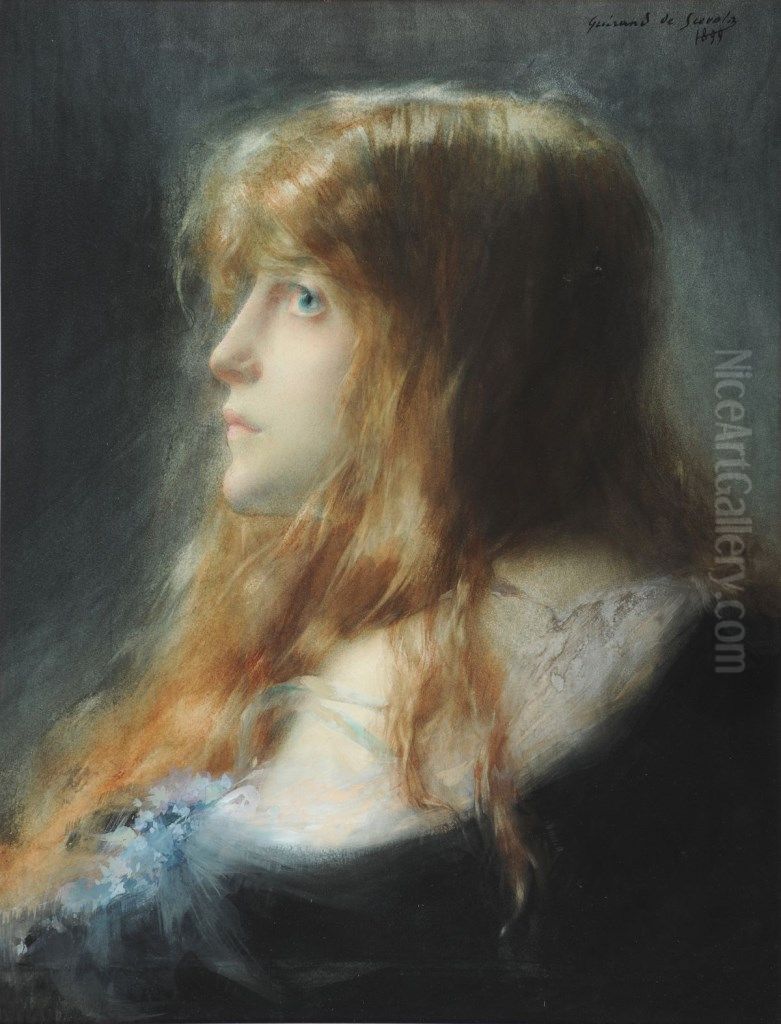 Stella Oil Painting by Lucien-Victor Guirand de Scevola