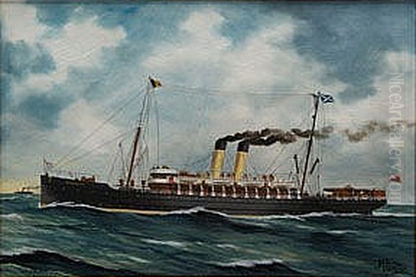 SSBrussels Oil Painting by Harry J. Jansen