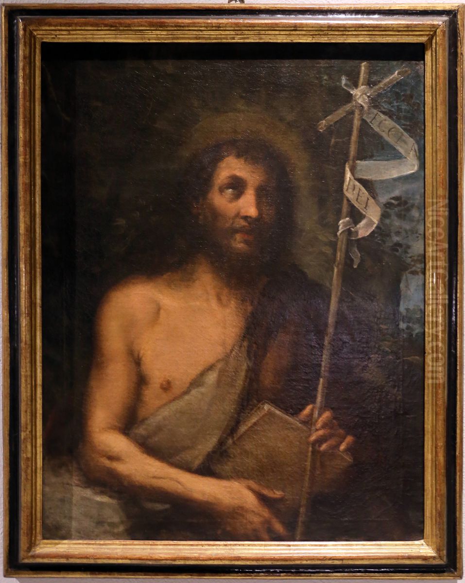 St. John the Baptist Oil Painting by Alessandro Casolani