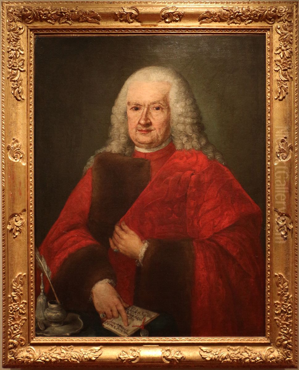 Ritratto di aloisio foscari Oil Painting by Alessandro Longhi