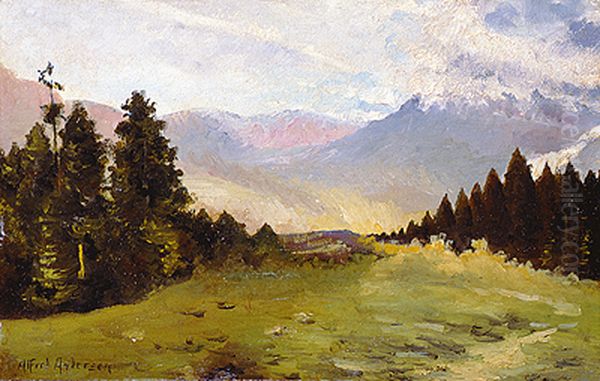 Landscape Oil Painting by Alfredo Andersen