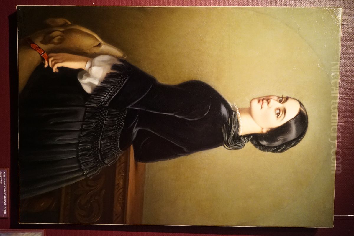 Autoportrait Oil Painting by Aline Hurault de Sorbee