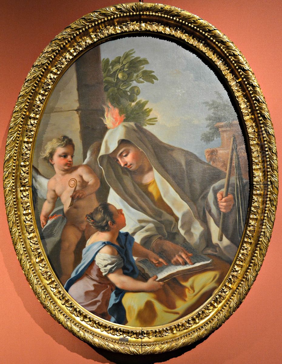 Allegoria della Pieta come Disciplina Oil Painting by Francesco de Mura