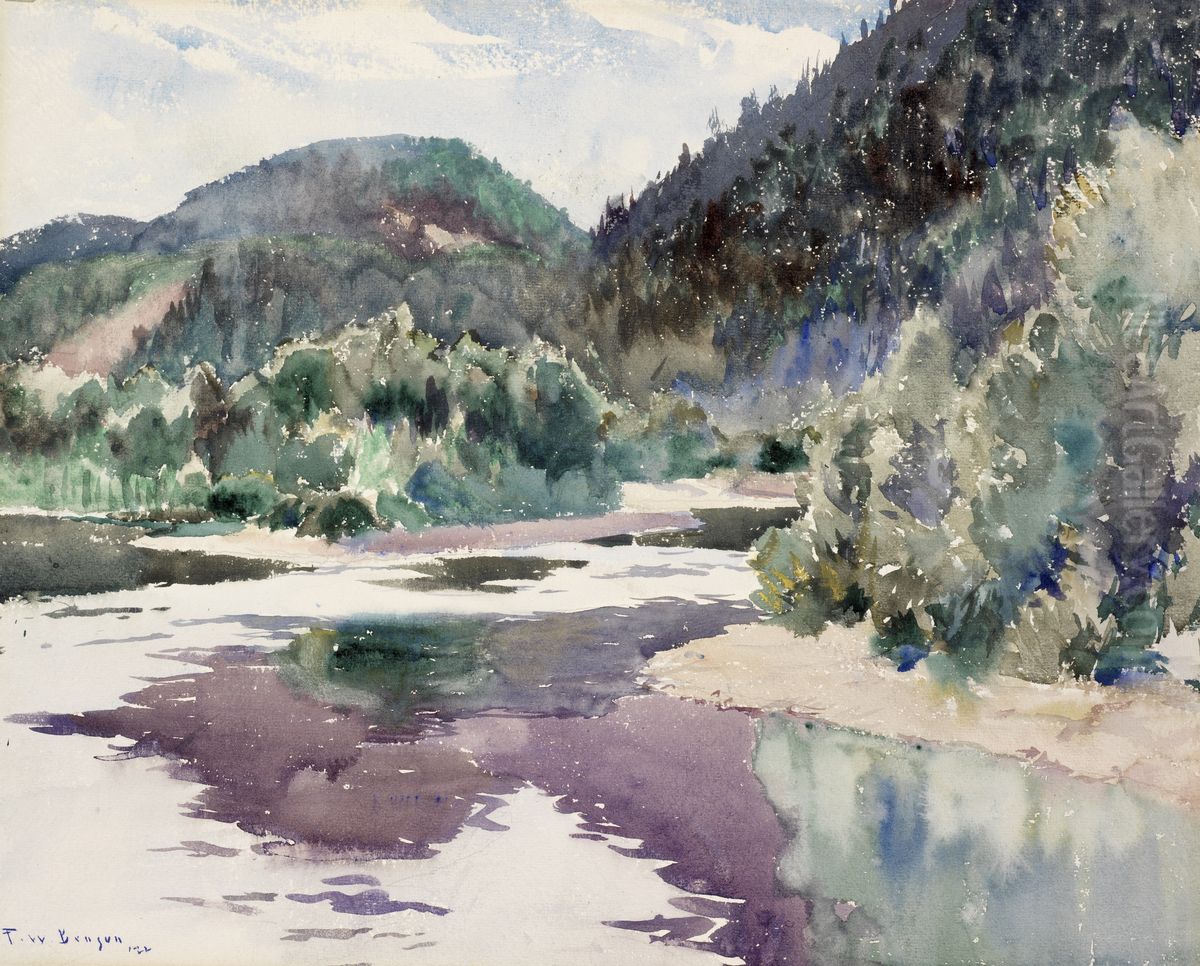 St. Marguerite River Oil Painting by Frank Weston Benson