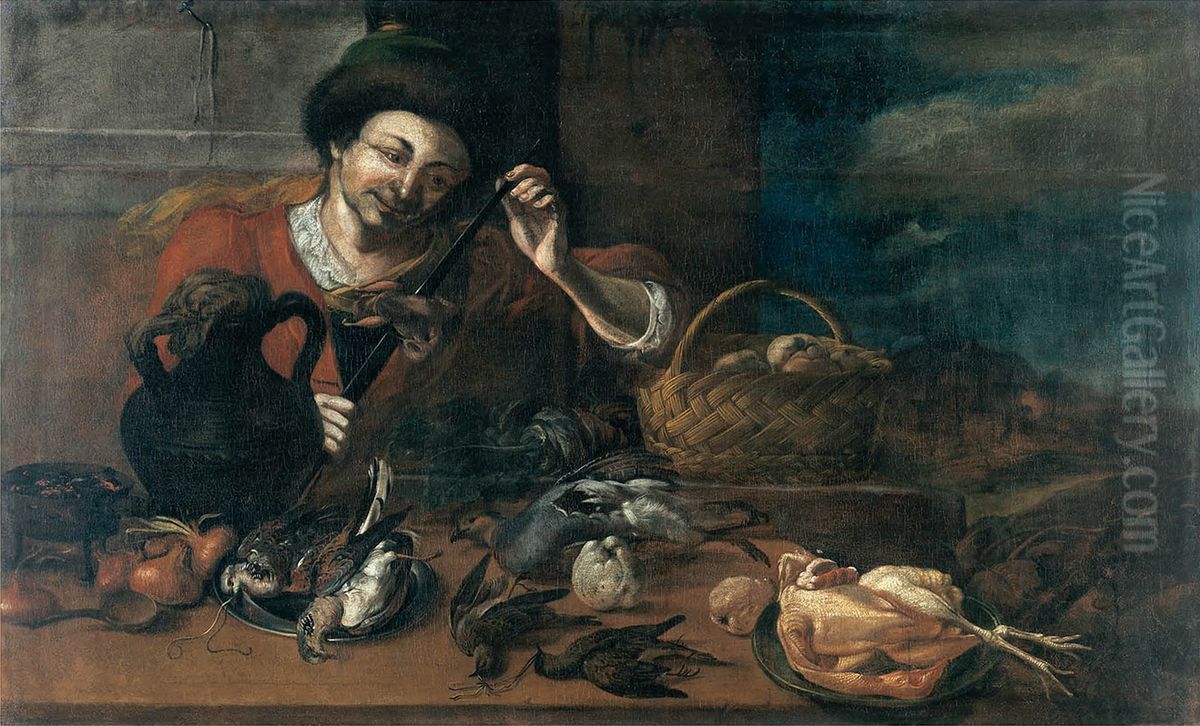 Alegorija tipa Oil Painting by Almanach