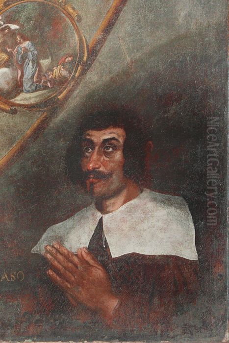 Alliste. Diego de Tomasi Oil Painting by Giovanni Andrea Coppola